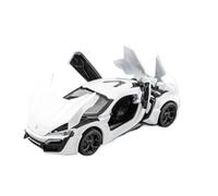 NSJGCQREL Pressofusione 1:32 Per Lykan Hypersport Alloy Sport Car Model Kit Di Modelli In Scala Modelli Di Veicoli Realistici Collezione Di Ornamenti Ricordo(White)