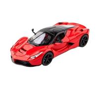 NSJGCQREL Pressofusione Modelli Di Auto In Lega In Scala 1:24 Per Ferrari Laferrari Modelli Di Veicoli Simulazione Collezione Di Veicoli Ornamenti Ricordo(Red)