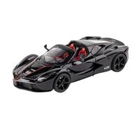NSJGCQREL Pressofusione Modelli Di Auto In Lega In Scala 1:24 Per Ferrari Laferrari Modelli Di Veicoli Simulazione Collezione Di Veicoli Ornamenti Ricordo(Open black)