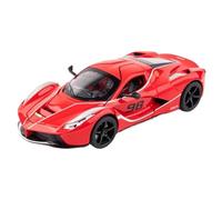 NSJGCQREL Pressofusione Modelli Di Auto In Lega In Scala 1:24 Per Ferrari Laferrari Modelli Di Veicoli Simulazione Collezione Di Veicoli Ornamenti Ricordo(Fxxk red)
