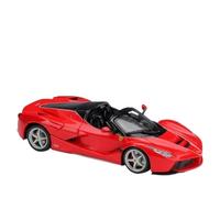 NSJGCQREL Pressofusione Modelli Di Auto In Lega In Scala 1:24 Per Ferrari LaFerrari Porte Apribili Espositore Per Modelli Di Veicoli Souvenir Decorativi Ricordo(Red1)