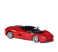 NSJGCQREL Pressofusione Modelli Di Auto In Lega In Scala 1:24 Per Ferrari LaFerrari Porte Apribili Espositore Per Modelli Di Veicoli Souvenir Decorativi Ricordo(Red)