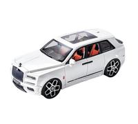 NSJGCQREL Pressofusione Modelli Di Auto In Lega Per Rolls-Royce Cullinan Phantom In Scala 1:20 Kit Modelli In Scala Espositore Modelli Veicoli Da Collezione Ricordo(Cullinan White)