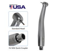 NSK Style Dental High Speed Handpiece Turbine LED/No-LED /Quick Coupler 4 Hole
