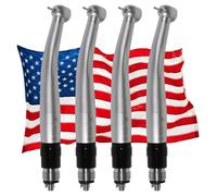 NSK Style Dental High Speed Handpiece Turbine w/ Quick Coupler 4Hole connect