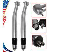 NSK Style Dental High Speed Handpiece Turbine w/ Quick Coupler 4Hole connect