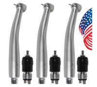 NSK Style Dental High Speed Handpiece Turbine w/ Quick Coupler 4Hole connect