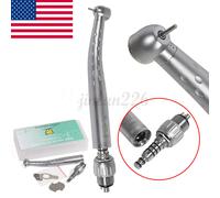 NSK Style Dental (LED E-generator) High Speed Push Button Handpiece 2/4Holes USA