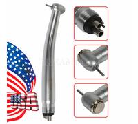 NSK Style Dental (LED E-generator) High Speed Push Button Handpiece 2/4Holes USA