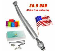 NSK Style Dental (LED E-generator) High Speed Push Button Handpiece 2/4Holes USA