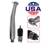 NSK Style Dental (LED E-generator) High Speed Push Button Handpiece 2/4Holes USA