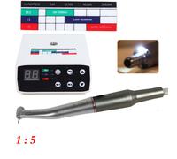 NSK Style Dental LED Micromotore elettrico Brushless 1:5 Manipolo fibra ottica