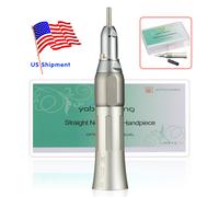NSK STYLE Dental LOW SPEED Handpiece Air Motor 4 Hole Straight Contra Angle Kit