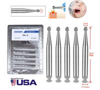NSK Style Dental Slow Low Speed Handpiece Straight Contra Angle Air Motor 4 /2H