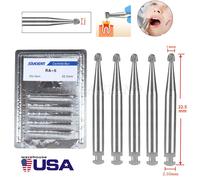 NSK Style Dental Slow Low Speed Handpiece Straight Contra Angle Air Motor 4 /2H