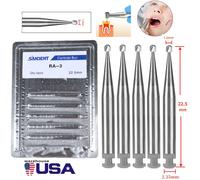 NSK Style Dental Slow Low Speed Handpiece Straight Contra Angle Air Motor 4 /2H