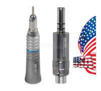 NSK Style Dental Slow Low Speed Handpiece Straight Contra Angle Air Motor Kit YP