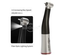 NSK Style LED Electric Handpiece 1:5 Contra Angle Fiber Optic High Speed Dental