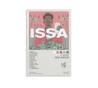 NSKDJSE Poster su tela per album di 21 Savage Issa, decorazione per camera da letto, ufficio, camera da letto, regalo, 30 x 45 cm