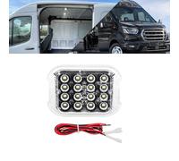 NSLUMO 1PC Luce per vano di carico a LED per For.d Transit MK6 MK7 MK8 2000-2024 Luce interna bianca per cabina per Transit 150/250/350/350 HD Van Transit Connect Lampada per vano di carico