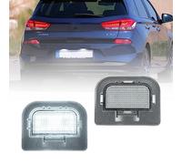 NSLUMO 2X Luci targa LED Lampade targa adatte per Hyundai i30 Estate 2017 2018 2019 2020 2021 2022 2023 Luci targa LED Lampada parcheggio auto