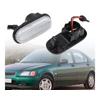 NSLUMO Indicatore Laterale Frecce Led Parafango Anteriore For 99-09 Hon.da S2000 S2K CRX Civic Accord NSX 2pcs Chiaro Indicatore di Girata Ripetitore Luce Lampeggiante