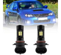 NSLUMO Lampadine fendinebbia, Lampadina a LED HB4 per Subaru Impreza WRX STi Forester Legacy LED Fendinebbia 2Pcs Xenon Bianco Fendinebbia Lampadine 9006 HB4 LED Lampadina Fendinebbia Luce di guida