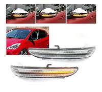 NSLUMO LED indicatori laterali dinamici per P/eugeot 208 A9 MK1 2012-2019 | 2008 A94 MK1 2013-2019 C/itroen C3 2017-2021 C4 Cactus 2018-2021, 2Pcs lente trasparente ambra ripetitori, E4 omologato