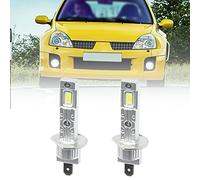 NSLUMO LED lampadine fendinebbia per R/enault Clio Laguna Master Espace H1 | LED per Compatibilità e durata: H1 LED lampadina, lampadine fendinebbia per R/enault CLIO II 6000K 2Pcs fendinebbia