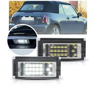 NSLUMO Luci di targa a LED compatibili con Mini Coo.per R50 R52 Covertable R53 Coo.pers 2PC Led Tail Tag Registrazione Lampade