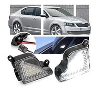 NSLUMO luci interne LED per S/koda Octavia MK2 MK3 Superb MKII LED uscita | portiera Ambient luce E4 per S/koda Octavia MK2 LCI 2009-2013 Plug&Play 2Pcs luci di cortesia portiere OEM 3T0945291