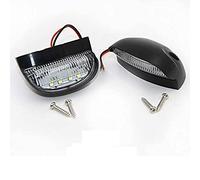 NSLUMO Luci Posteriori Targa Led Targa Posteriore Lampadine 12v 24v Universale Per Auto Camper Autobus Rimorchio Veicolo Tronco Camion Barche RV SUV Offroad Caravans Tag Luci