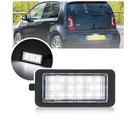 NSLUMO Luci targa LED per V.olks up! e-up! Seat Mii e-Mii Citigo E-Citigo, accessori luce posteriore bianca LED per targa e fanale senza errori CANBUS 1 pc