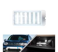 Nslumo PLACCHETTA A LED PORTAOGGETTI 18 LED per Dacia Duster I Sandero I II Logan I II per Renault Espace IV 1PC Lampada per vano portaoggetti bianca