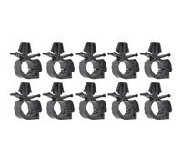 NSNGPAFACZ 50x Auto Cablaggio di Fissaggio Percorso Fisso Clip Ritegno Tubo Ondulato Tie Wrap Morsetto del Cavo Olio Fascio Linea Staffa Flessibile Elementi di fissaggio e clip per autoveicoli