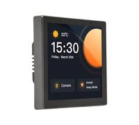 NSPanel Pro Smart Home Control Panel, innovativo pannello controller wireless WIFI per luci, interruttori, riscaldatori, refrigeratori, tenda (bianco)