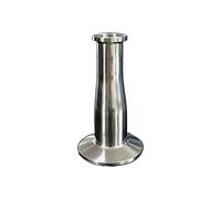 NSPKZXTTGF 38mm x 32mm 1.25" Pipe OD 1.5" Tri Clamp x 1" Tri-Clamp SUS 304 Stainless Reducer Fitting