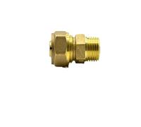 NSPKZXTTGF Fit 14/18mm ID/OD PEX-al-PEX Tube x 1/2" BSPP Male Brass Pipe Fitting Coupling Connector Adapter