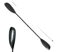 NSPmebTGW Cucchiaio da pagaia per Ala in Fibra di Carbonio da 2 Pezzi, pagaia per Kayak, Doppia Testa, 760 g, Ultraleggero, 10 cm, Regolabile 10 cm.(215-225cm)