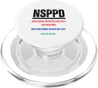 NSPPD - QUELLO CHE DIO NON PUÒ FARE NON ESISTE PopSockets PopGrip per MagSafe