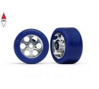 NSR 3/32 ULTIMATE RACE TIRE 20X10 TRUED RUBBER TIRES ON 16 WHEELS (2PCS)