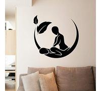NSRJDSYT Adesivo murale per Salone di Massaggi Spa Adesivi murali per la Salute di Bellezza Decorazione della Stanza delle Ragazze Camera da Letto Arte della Parete Mura 42x40cm
