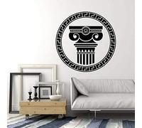 NSRJDSYT Casa Camera da Letto Soggiorno Decalcomania della Parete del Vinile Antica Grecia Architettura Colonna Antica Finestra Sticker Wallpaper 42x42cm