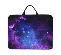 Nssbvnm Universo Galaxy Star Space Print Custodia per laptop da 14 pollici Custodia leggera per notebook Protezione per uso quotidiano Business