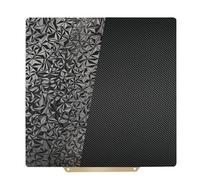 Nssnlur PEO PET Build Plate 230x230 mm, PEO PET Piastra di Costruzione Letto riscaldato Piattaforma Flessibile in Acciaio per Anycubic Kobra 2, Kobra 2 Pro, Kobra 2 Neo