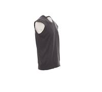 NSTF Smanicato Gilet Uomo Cotone Leggero Scollo V Maglia Taglie Forti Big Size Over No Maxfort