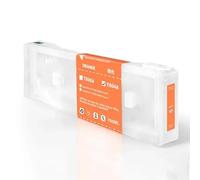 NSWPJTJVU Cartuccia d'inchiostro di ricarica vuota con chip 700ML compatibile con stampante P6000 P7000 P8000 P9000 T8041 T8049 T804A(Orange)