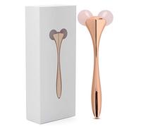 NSXAYIWE Strumenti Per Il Viso Gua Sha, Rullo al Germanio Multifunzionale Rullo Ad Angolo di 55 °, Impastamento a 360 Gradi Per Una Perfetta V-Face