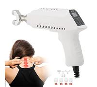 NSXAYIWE Strumento Chiropratico a 30 Marce, 220V Activator Chiropractic, Strumento Elettrico di Regolazione Chiropratica Pistola Per La Correzione della Colonna Vertebrale, Nero