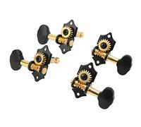 NSXAYIWE Ukulele Tuning Pegs Metal 2 Left 2 Right Guitar Tuning Knobs for Bass Excellent Replacement Easy to Use Adjustable Machine Head Tuners
